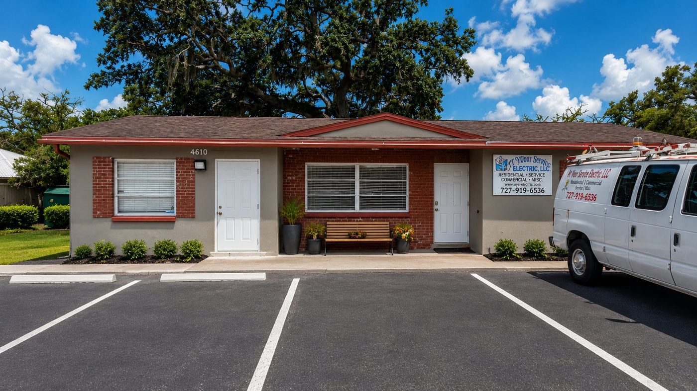 At Your Service Electric LLC main office 4610 Mile Stretch Dr Holiday FL 34690